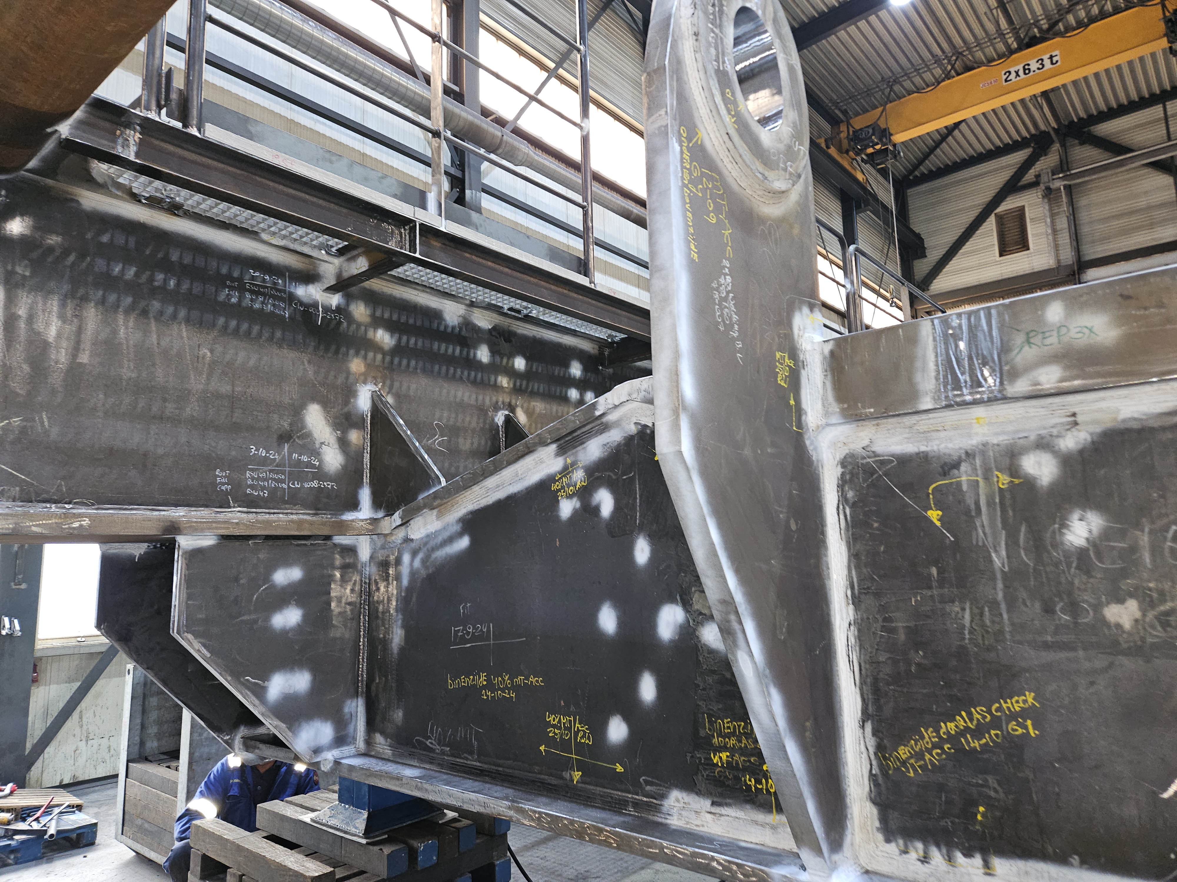 Tankbouw onder keur geproduceerd