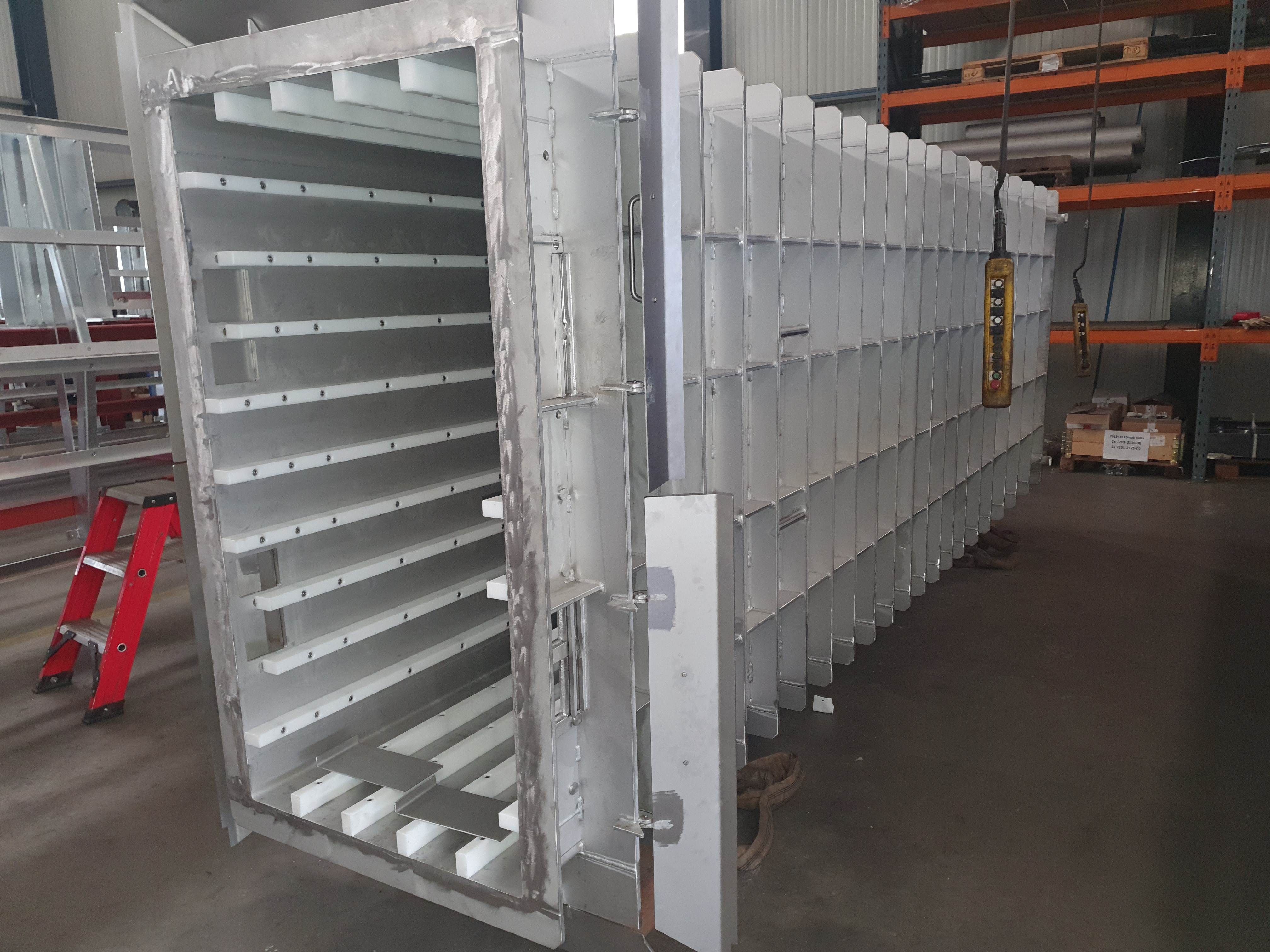 Duplex tank met isolatie