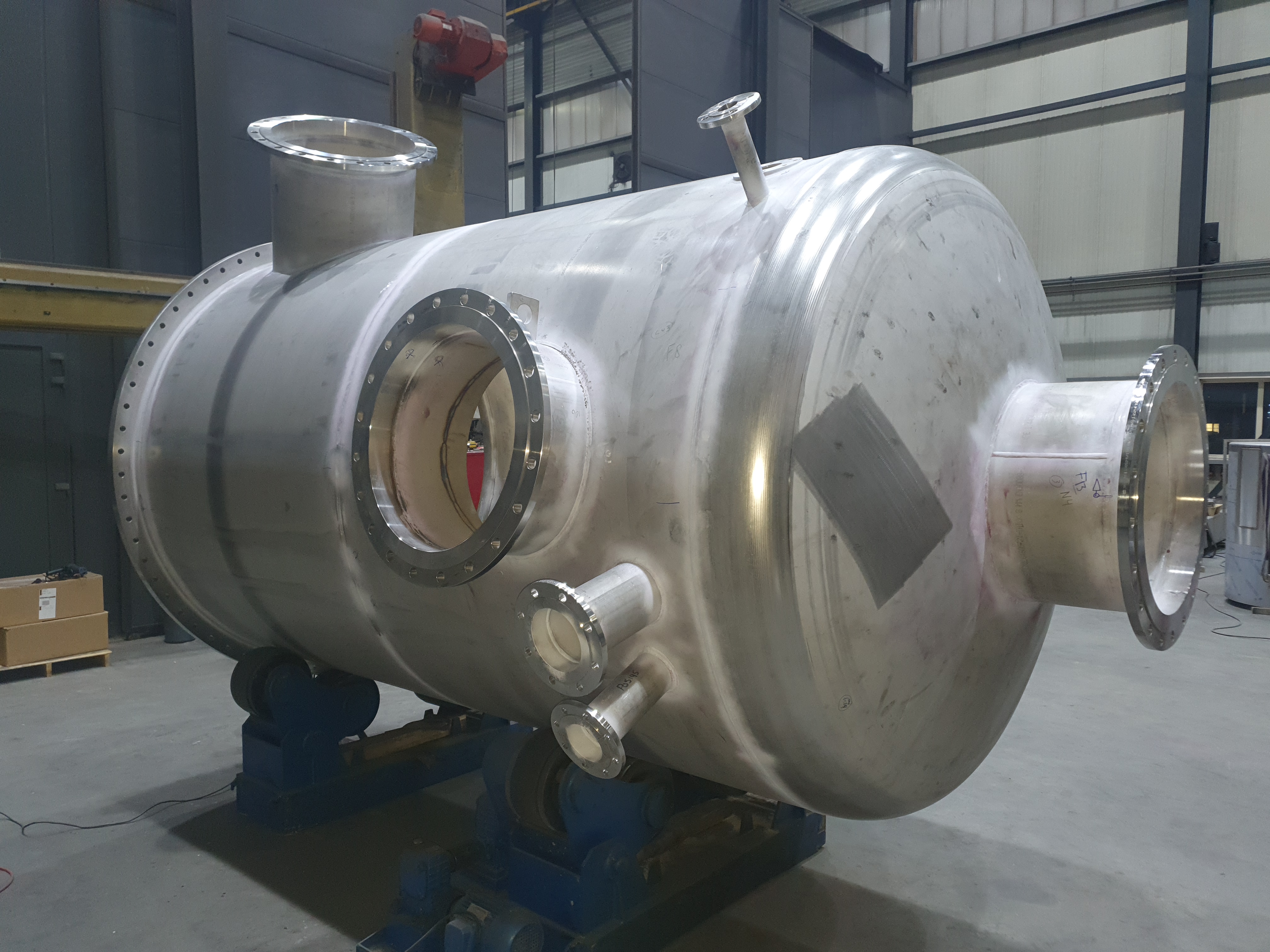 Grote S690 (weldox) lassamenstellingen voor de Offshore Industrie